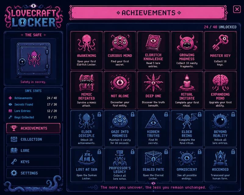 Lovecraft Locker 角色路线 预览图 5